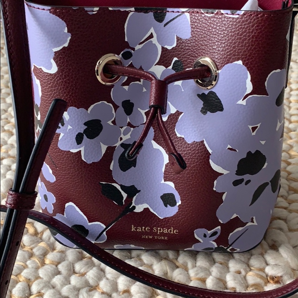 KATE SPADE Eva Wildflower bucket Bag NEW - Picture 4 of 6